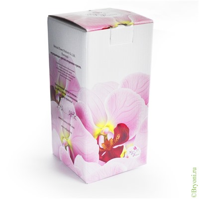 Композиция из  роз и орхидей (арт. CuLM2) в подарочной упаковке