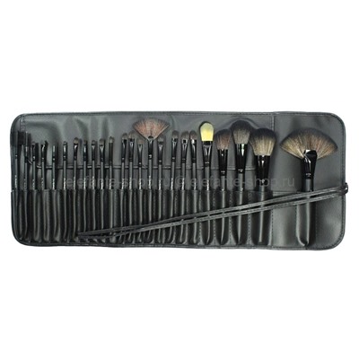 Набор кистей для макияжа MC Brush Set в чехле, 24 шт