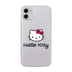 Силиконовый чехол Hello Kitty original на iPhone 11