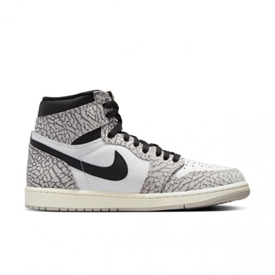 Кроссовки мужские Jordan 1 Retro High OG White Cement, Nike