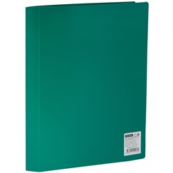 Папка OfficeSpace® с 40 вкладышами, 25мм, 600мкм, зеленая F40L5_292