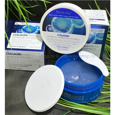 Патчи FarmStay Collagen Water Full Hydrogel Eye Patch (78)