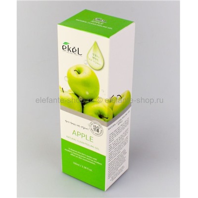 Пилинг-скатка с экстрактом зеленого яблока Ekel Apple Natural Clean Peeling Gel 180ml (51)