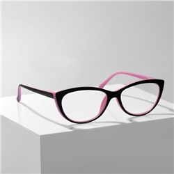 Готовые очки GA0041 (Цвет: C5 черный с розовым; диоптрия:1; тонировка: Нет)