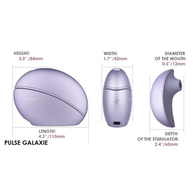 Svakom Pulse Galaxie Вакуумный стимулятор, лиловый