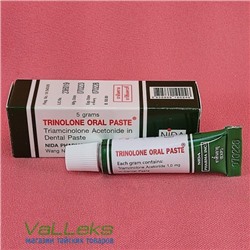 Тринолоновая паста для лечения стоматита и воспаления полости рта  Nida Trinolone Oral Paste