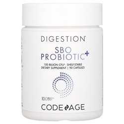 Codeage Digestion, SBO Probiotic+, 100 миллиардов КОЕ, 90 капсул