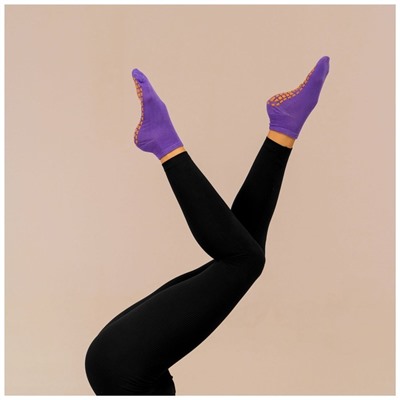 Носки для йоги Sangh, р. 36-41, цвет фиолетовый