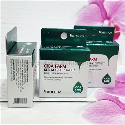 Пудра FarmStay Cica Farm Sebum Free Powder 5g (78)