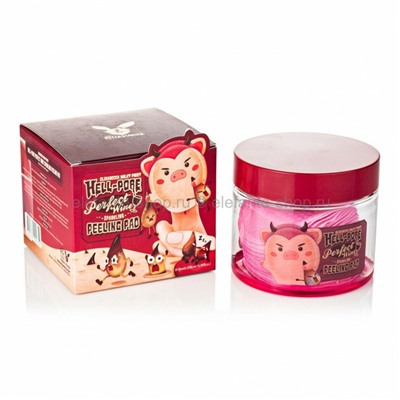 Пилинг-пэды Elizavecca Milky Piggy Hell-Pore Perfect Wine Sparkling Peeling Pad 200ml (51)