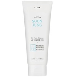 Etude House Soon Jung 5.5 Foam Cleanser Очищающая пенка для чувствительной кожи