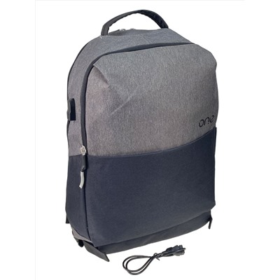 Универсальный рюкзак из водоотталкивающей ткани, цвет графит