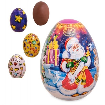 Набор конфет С Новым годом и Рождеством (яйцо) 150г/АтАг