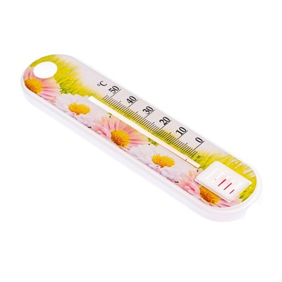 Термометр комнатный П-1 "Цветок"  (t 0 + 50 С) в пакете