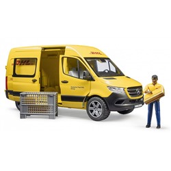 Bruder 02671 "Машина Mercedes-Benz Sprinter" фургон DHL с фигуркой