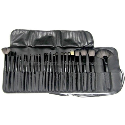 Набор кистей для макияжа MC Brush Set в чехле, 24 шт