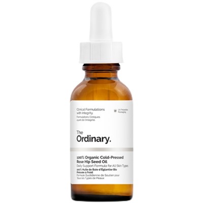 Масло для лица из семян шиповника 100% Organic Cold-Pressed Rose Hip Seed Oil 30ml The Ordinary, z182-ord21