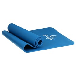 Коврик для йоги Sangh, 183×61×1 см, цвет синий