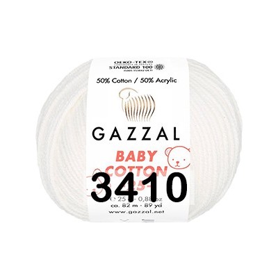 Пряжа Gazzal Baby Cotton 25