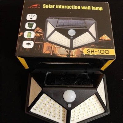 Светильник на солнечной батарее Solar Interaction Wall Lamp CL-100 оптом