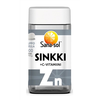 Sana-sol Цинк + витамин C 200 таблеток