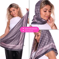 Платок-шарф женский на шею облегченный, размер 90*90 см, арт.280.026