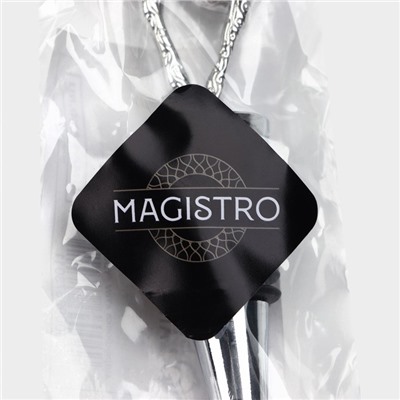 Пробка для бутылки Magistro Deer, цвет серебристый