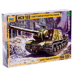 Сборная модель «Советский истребитель танков ИСУ-122» Звезда, 1/35, (3534)