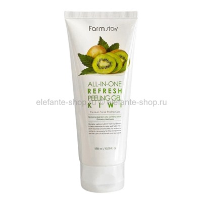 Пилинг-гель FarmStay All-In-One Refresh Kiwi Peeling Gel 180ml (78)