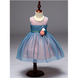 01400 Платье мод.L9061 роз.-голубой