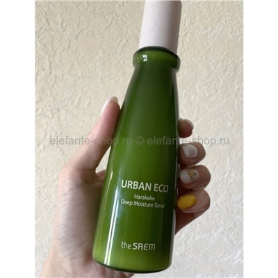 Глубоко увлажняющий тонер с экстрактом льна The Saem Urban Eco Harakeke Deep Moisture Toner 150ml (51)