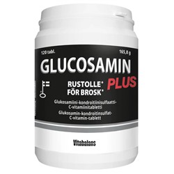 Glucosamin Plus, глюкозамин хондроитин сульфат витамин С, 120табл.