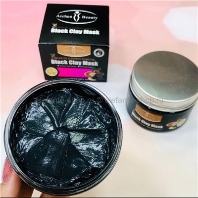 Маска от черных точек Aichun Beauty Black Clay Mask, 150 гр