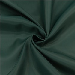 Ткань на отрез таффета 150 см 190Т цвет темно-зеленый 5408