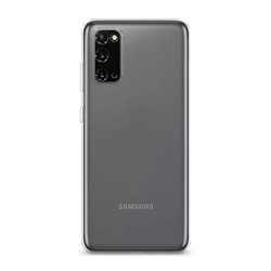 Силиконовый чехол без принта на Samsung Galaxy S20