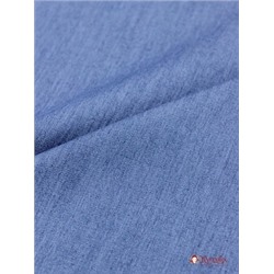 Мерный лоскут(ткань в отрезах) - Сорочечная джинсовая ткань цв.Сине-голубой, ш.1.45м,хл.-50%,вис.50%