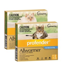 Profender Allwormer für Katzen