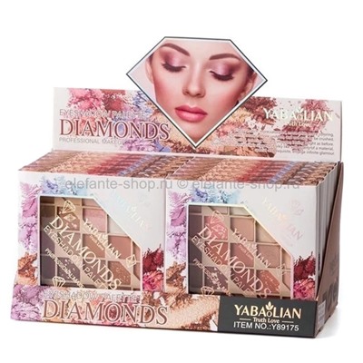 Палетка теней YaBao LIAN Diamonds Eyeshadow Palette 22 Colors (106)