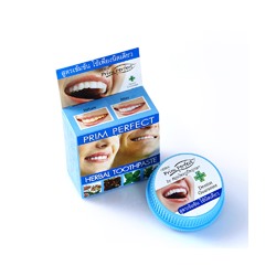 Тайская зубная паста со Стреблюсом (Streblus asper) от Prim Perfect 25 гр. / Prim Perfect toothpaste 25 гр
