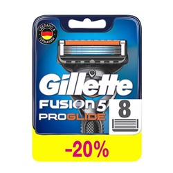 Сменные кассеты Gillette Fusion ProGlide, 8 шт