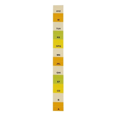 Папка на резинке А65, 12 отделений, фиолетовая, пастель