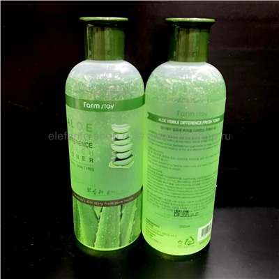 Тонер FarmStay Visible Difference Fresh Aloe Toner, 350 мл (78)