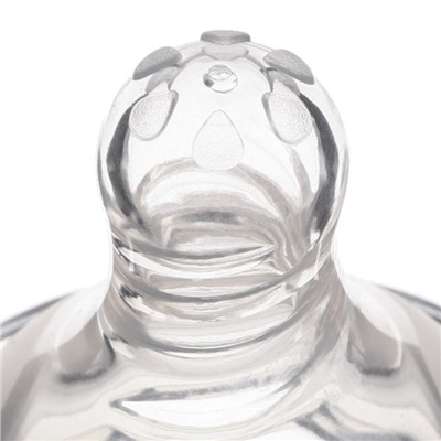 Соска на бутылочку, от 0 мес., антиколиковая, широкое горло Ø50 мм., медленный поток
