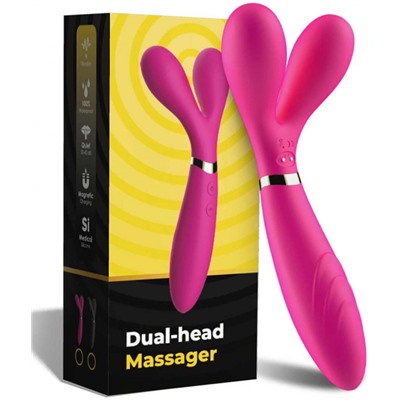 Вибромассажер двухсторонний "Dual-head Massager" с двойной головкой