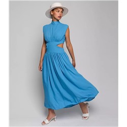 Платье #ОТЦ04002, голубой
