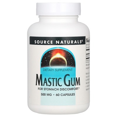 Source Naturals Мастиковая Смола - 500 мг - 60 капсул - Source Naturals