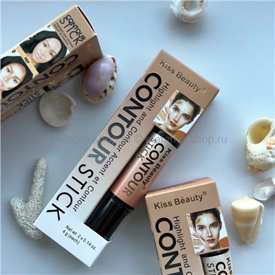 Набор стиков для контуринга Kiss Beauty Highlight and Contour 2in1 Stick 3 штуки