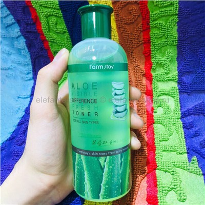 Тонер FarmStay Visible Difference Fresh Aloe Toner, 350 мл (78)