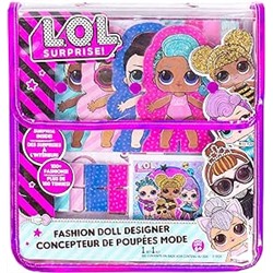 L.O.L. Surprise! Fashion Dolls Designer by Horizon Group USA, Dress Up 4 Paper Dolls with Trendy Accessories, 100+ Fashionable Styles & More. Reusable Tote Bag Included