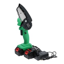 Пила цепная аккумуляторная ZITREK GreenSaw 20, 20 В, 2х1.5 Ач, шина 10 см, 5 м/с